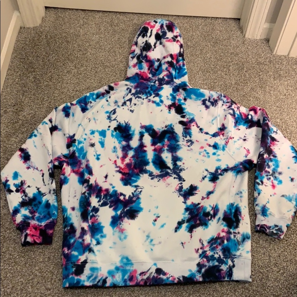 Custom Tie Dye Nike Sweatshirt NWOT - Picture 4 of 9